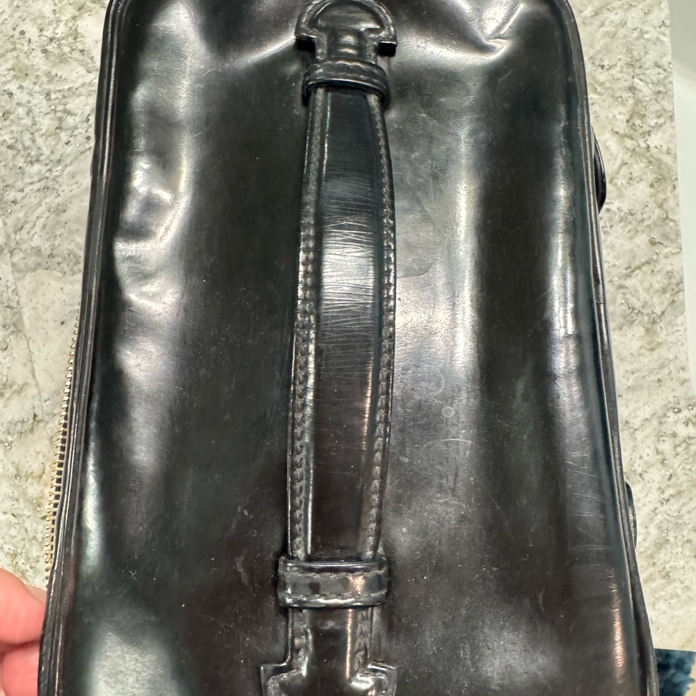 Vintage Chanel Patent Leather Makeup Vanity Bag - Picture 2 of 11